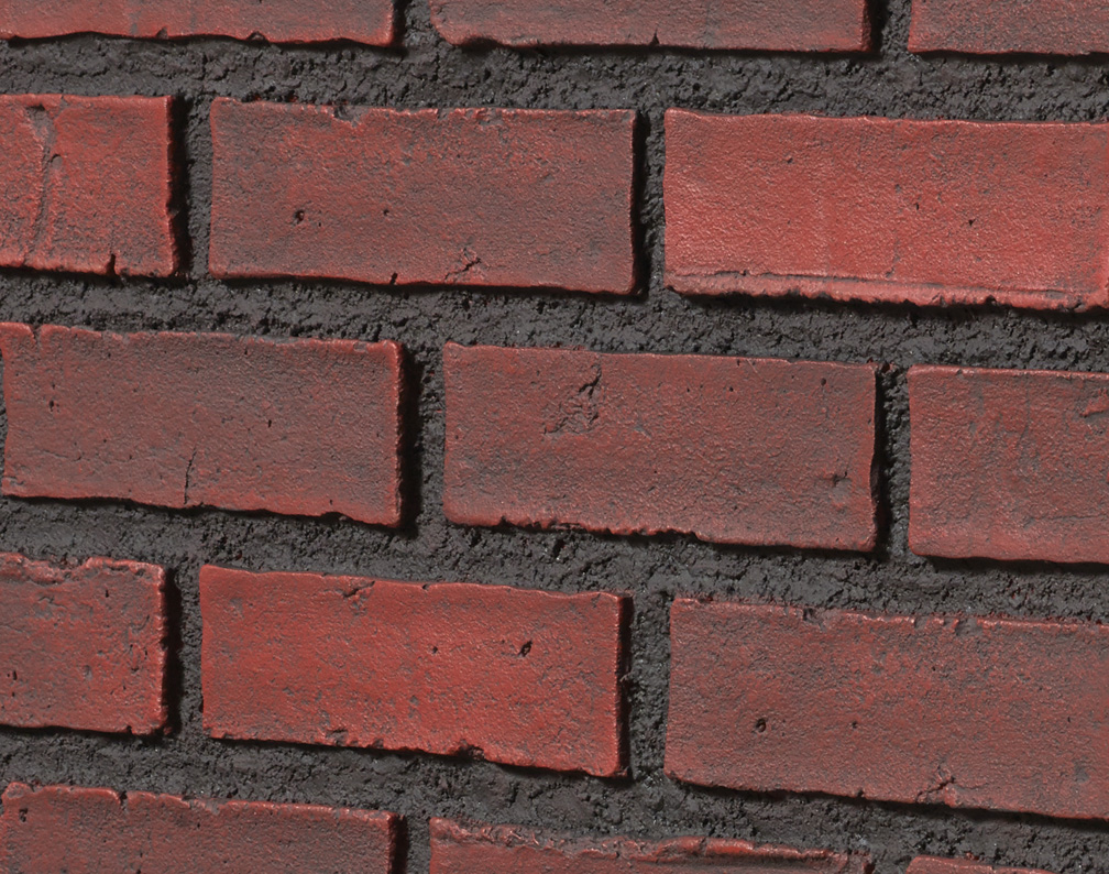 Historic Brick - Dark Red - Dark Grout